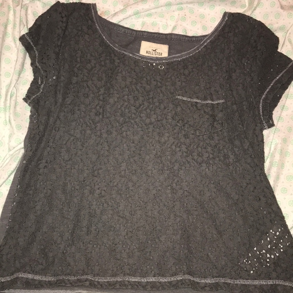 Hollister floral print tee shirt